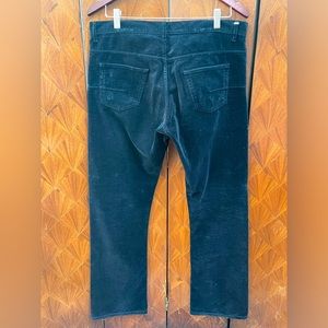 Dior Homme Black Velvet Bootcut Pants